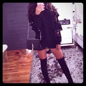 Pretty sweater for day or night